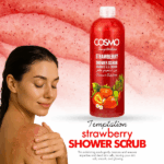 EXFOLIANTE DE DUCHA CORPORAL COSMO TEMPTATION STRAWBERRY 1000ML - Imagen 2