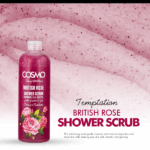 EXFOLIANTE DE DUCHA CORPORAL COSMO TEMPTATION BRITISH ROSE 1000ML - Imagen 2