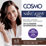 TINTE CAPILAR COSMO SAFE & EASY CREAM SIN AMONIACO 4.0 BROWN - Imagen 2