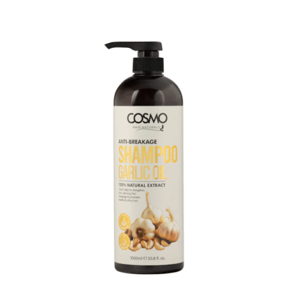 SHAMPOO CAPILAR COSMO HAIR NATURALS GARLIC OIL ANTI-BREAKAGE 1000ML