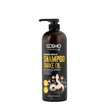 SHAMPOO CAPILAR COSMO HAIR NATURALS SNAKE OIL DAMAGE REPAIR 1000ML