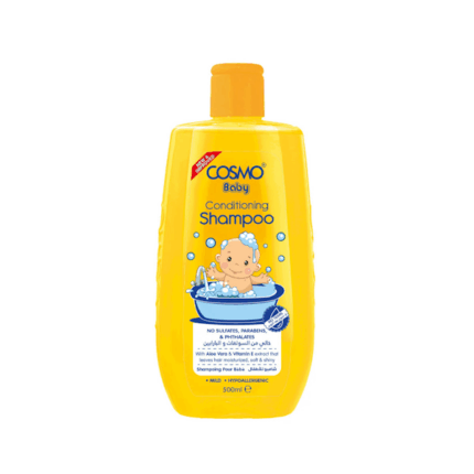 SHAMPOO & ACONDICIONADOR CAPILAR COSMO BABY NO TEARS 500ML