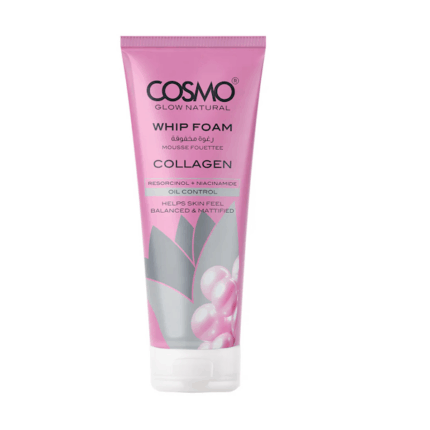 ESPUMA LIMPIADOR FACIAL COSMO GLOW NATURAL COLLAGEN WHIP 100G