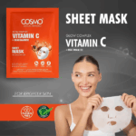 MÁSCARA FACIAL COSMO GLOW COMPLEX VITAMIN C & NIACINAMIDE - Imagen 2