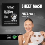 MÁSCARA FACIAL COSMO REFINE & TONE UP CHARCOAL + GREEN TEA - Imagen 2