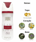 SPRAY CORPORAL UNISEX LATTAFA ANA ABIYEDH ROUGE 200ML - Imagen 3