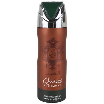 SPRAY CORPORAL MASCULINO LATTAFA QAA’ED AL SHABAAB 200ML