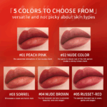 BARRA LABIAL HENLICS TRANSFER-PROOF MATTE 3.8G - Imagen 10