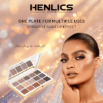 PALETA DE SOMBRAS DE OJOS HENLICS SATIN DAZZLING 15 COLOR - Imagen 8