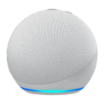 PARLANTE INTELIGENTE AMAZON ECHO DOT ALEXA 5° GENERACIÓN GLACIER WHITE