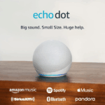 PARLANTE INTELIGENTE AMAZON ECHO DOT ALEXA 5° GENERACIÓN GLACIER WHITE - Imagen 7