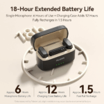 MICRÓFONO INALÁMBRICO TELESIN LAVALIER P5-MCP-01 TIPO-C IOS/ANDROID - Imagen 10