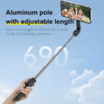 TRIPODE MINI TELESIN WS-22005 SELFIE STICK MAGNETIC - Imagen 19