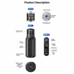 MÁQUINA DE NIEBLA TELESIN S5-TFM-01 C40 PORTÁTIL - Imagen 15