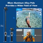 SOPORTE SUBACUÁTICO TELESIN GP-WBT-001 SELFIE STICK - Imagen 11