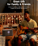 ALTAVOZ PORTÁTIL IKARAO SHELL S2 CON 2 MICRÓFONO 140W - Imagen 10