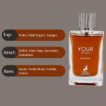 PERFUME MASCULINO MAISON ALHAMBRA YOUR TOUCH INTENSE EDP 100ML - Imagen 4