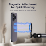 SOPORTE MAGNÉTICO TELESIN P3-DS-02 ALUMINUM ALLOY - Imagen 5