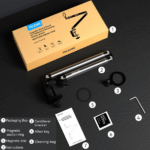 SOPORTE MAGNÉTICO TELESIN P3-DS-02 ALUMINUM ALLOY - Imagen 13