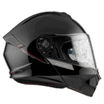 CASCO UNISEX MT HELMETS GENESIS SV SOLID A1 BLACK GLOSS - Imagen 3