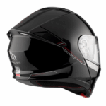 CASCO UNISEX MT HELMETS GENESIS SV SOLID A1 BLACK GLOSS - Imagen 4