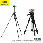 TRÍPODE ESTABLE KOOSDA KSD-680 MULTIFUNCIONAL 180CM - Imagen 2
