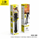 TRÍPODE ESTABLE KOOSDA KSD-580 MULTIFUNCIONAL 145CM - Imagen 5