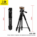 TRÍPODE ESTABLE KOOSDA KSD-980 210CM - Imagen 2