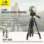 TRÍPODE ESTABLE KOOSDA KTP-800 160CM - Imagen 4