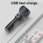 LINTERNA LED SMILING SHARK SD-0511 BLACK - Imagen 4