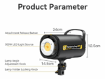 ILUMINADOR LUZ CONTINUA HIGHLIGHTING LAMP 300W LED RA96+ - Imagen 8