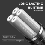 LINTERNA LED SMILING SHARK SD-5996 MULTI-FUNCIONAL S10000 LÚMENES - Imagen 8
