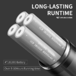 LINTERNA LED SMILING SHARK SD-5999 MULTI-FUNCIONAL 15000 LÚMENES - Imagen 6