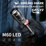 LINTERNA LED SMILING SHARK SD-7173 8000 LÚMENES - Imagen 2