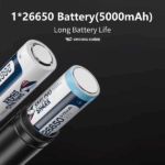 LINTERNA LED SMILING SHARK SD-7173 8000 LÚMENES - Imagen 6