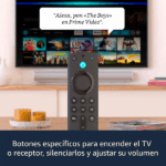 ADAPTADOR PORTÁTIL AMAZON FIRE TV STICK 3ª GENERACIÓN CON ALEXA  4K BLACK - Imagen 4