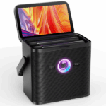 ALTAVOZ PORTÁTIL IKARAO SHELL S3 CON 2 MICRÓFONO 80W - Imagen 2