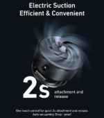 SOPORTE MAGNÉTICO TELESIN P9-MPR-01 CAR DESKTOP ALUMINUM ALLOY - Imagen 2