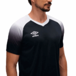 CAMISETA DEPORTIVO MASCULINO UMBRO BALLER DEGRADÉ MANGAS CORTAS - Imagen 2