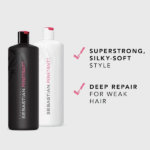 SET CAPILAR SEBASTIAN PENETRAIT SHAMPOO + ACONDICIONADOR 1LT + MÁSCARA 500ML - Imagen 6