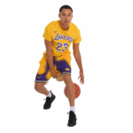 CAMISETA DEPORTIVO MASCULINO NIKE NBA LEBRON JAMES LOS ANGELES LAKERS MANGAS CORTAS - Imagen 12