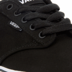 CALZADO CASUAL MASCULINO VANS ATWOOD BLACK/ WHITE - Imagen 3