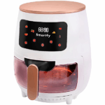 FREIDORA DE AIRE SMARTFY AF01W CON VISOR 900W 3.6L 220V WHITE