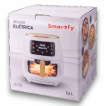 FREIDORA DE AIRE SMARTFY AF01W CON VISOR 900W 3.6L 220V WHITE - Imagen 3