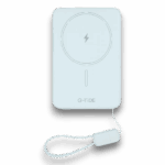 CARGADOR PORTÁTIL INALÁMBRICO G-TIDE SLIM 01 5.000 MAH AZUL