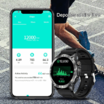 RELOJ UNISEX G-TIDE SMARTWATCH R6 PRO GPS BLACK - Imagen 7