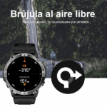 RELOJ UNISEX G-TIDE SMARTWATCH R6 PRO GPS BLACK - Imagen 11