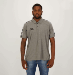 CAMISETA POLO CASUAL MASCULINO UMBRO TRADITIONAL CLUB MANGAS CORTAS - Imagen 3