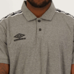 CAMISETA POLO CASUAL MASCULINO UMBRO TRADITIONAL CLUB MANGAS CORTAS - Imagen 6