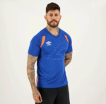 CAMISETA DEPORTIVO MASCULINO UMBRO DIAMOND RELIEF MANGAS CORTAS - Imagen 2